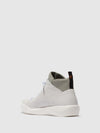 Elasticated Ankle Boots BIEL549SOF WHITE